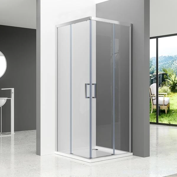 Square Toughened Glass Shower Cubicle